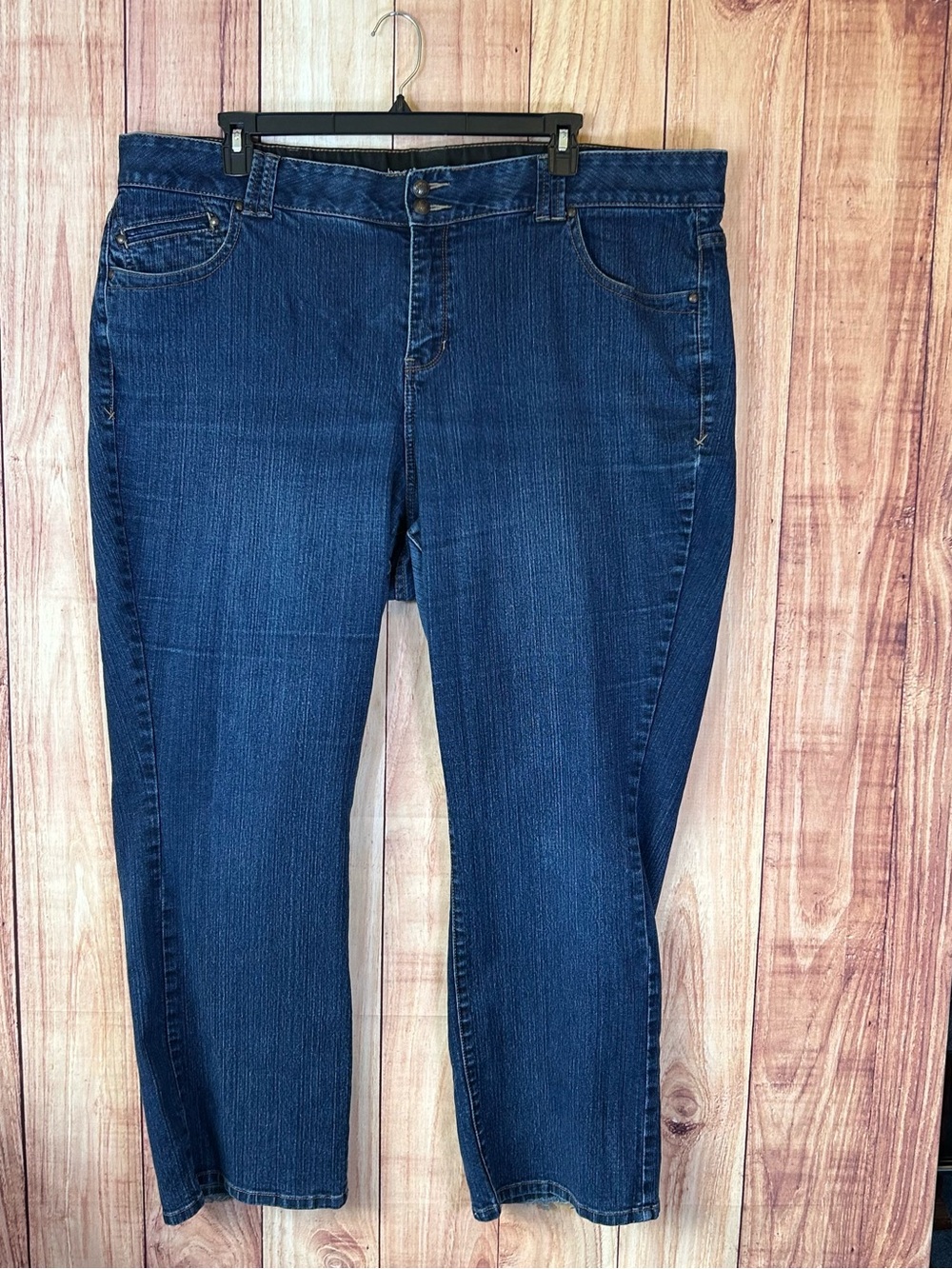 Lane Bryant Womens Jeans high Rise Sz 24 / 3XL tighter tummy technology #313 - Picture 2 of 16